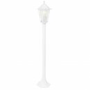 Brilliant Außenstandleuchte Crown weiß 100cm IP44 max. 1 x 60W E27 ohne Leuchtmittel