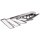 Brilliant LED Deckenleuchte Scope Nickel/Weiß 81cm 5 x 10W 6100lm warmweiß 3000K schwenkbar EasyDim