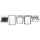 Brilliant LED Deckenleuchte Scope Nickel/Weiß 81cm 5 x 10W 6100lm warmweiß 3000K schwenkbar EasyDim
