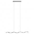 Brilliant LED Pendelleuchte Surf Eisen Up & Down 7 x 7,5W 5600lm warmweiß 3000K dimmbar