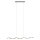 Brilliant LED Pendelleuchte Surf Eisen Up & Down 7 x 7,5W 5600lm warmweiß 3000K dimmbar