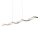 Brilliant LED Pendelleuchte Surf Eisen Up & Down 7 x 7,5W 5600lm warmweiß 3000K dimmbar