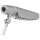 Brilliant Tischleuchte Spy Silber 11W E27 759lm Tageslicht 6400K kaltweiß ESL mit Schalter