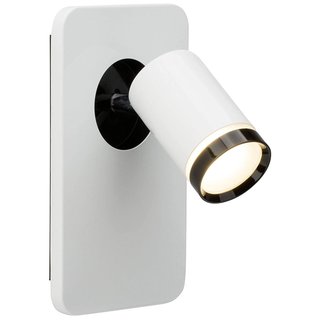 AEG LED Wandleuchte Sol Weiß 5W 450lm warmweiß 3000K schwenkbar 3-Stufen-dimmbar