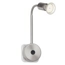 Brilliant LED Steckerspot Steckdosenlicht Loona Eisen...
