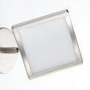 Brilliant LED Wandleuchte Screen Nickel matt 7W 770lm Warmweiß 3000K dreh- & schwenkbar