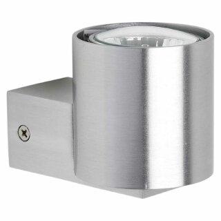 Brilliant Halogen Wandleuchte Izon Uplight Chrom 50W GU10 290lm warmweiß 2800K