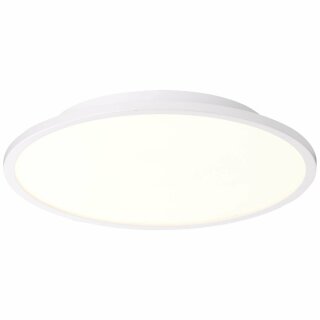 Brilliant LED Deckenleuchte Aufbau-Panel Ceres Weiß rund Ø35cm 20W 2000lm warmweiß 3000K EasyDim