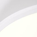 Brilliant LED Deckenleuchte Aufbau-Panel Ceres Weiß rund Ø35cm 20W 2000lm warmweiß 3000K EasyDim