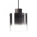 Brilliant Pendelleuchte Beth Kaffee/Rauchglas max. 60W E27 ohne Leuchtmittel kürzbar
