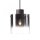 Brilliant Pendelleuchte Beth Kaffee/Rauchglas max. 60W E27 ohne Leuchtmittel kürzbar