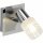 Brilliant LED Wandleuchte Spot Lea Eisen/Chrom 4W 450lm warmweiß 2700K schwenkbar
