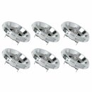 6 x Osram Halospot 111 48832 ECO (IRC) FL 35W 12V G53 Eco Halogen 24°