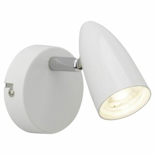 Brilliant LED Wandlampe Deckenspot Nano Weiß 4W 350lm Neutralweiß 4000K schwenkbar