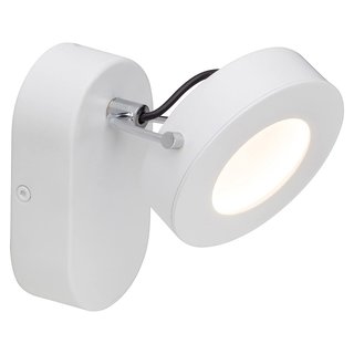 AEG LED Wandleuchte Spot Allora Aluminium Weiß 5W 500lm warmweiß 3000K dreh- & schwenkbar