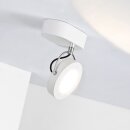 AEG LED Wandleuchte Spot Allora Aluminium Weiß 5W 500lm warmweiß 3000K dreh- & schwenkbar