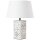 Brilliant Tischleuchte Lamose creme Ø30cm  max. 40W E27 ohne Leuchtmittel mit Schnurzwischenschalter