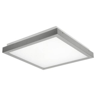 Kanlux LED Wand- & Deckenleuchte Grau 41x41cm 38W 3800lm Neutralweiß 4000K mit Sensor