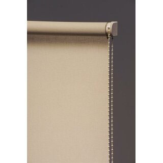 Schöner Wohnen 8002 Rollo Venezia 90cm x 190cm Rollrollo Jalousie beige weiß lichtdurchlässig PX001