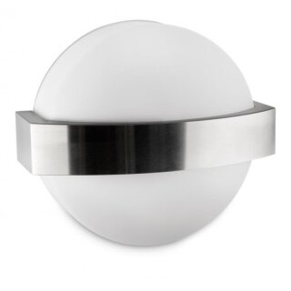 Philips Außenwandleuchte MyGarden Liane Edelstahl IP44 20W E27 ESL 1320lm warmweiß 2700K
