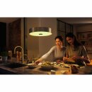 Philips LED Pendelleuchte Hue White Ambiance Schwarz 39W 3000lm 2200K-6500K Dimmbar App Amazon Alexa mit Dimmschalter