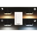 Philips LED Pendelleuchte Hue White Ambiance Schwarz 39W 3000lm 2200K-6500K Dimmbar App Amazon Alexa mit Dimmschalter