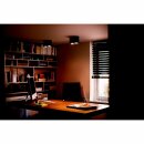 Philips LED Aufbauleuchte Hue White Ambiance Schwarz 5,5W GU10 250lm 2200-6500K Dimmbar App Amazon Alexa mit Dimmschalter
