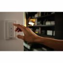 Philips LED Aufbauleuchte Hue White Ambiance Schwarz 5,5W GU10 250lm 2200-6500K Dimmbar App Amazon Alexa mit Dimmschalter