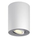 Philips LED Aufbauleuchte Erweiterungsspot Hue White Ambiance Weiß 5,5W GU10 250lm 2200-6500K Dimmbar App Amazon Alexa