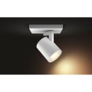 Philips LED Strahler Spot Hue White Ambiance Weiß 5,5W GU10 350lm 2200-6500K Dimmbar App Amazon Alexa mit Dimmschalter