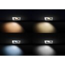 Philips LED Einbauleuchte Hue White Ambiance Aluminium 5W GU10 250lm 2200-6500K Dimmbar App Amazon Alexa & Google Home