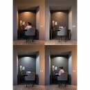 Philips LED Einbauleuchte Hue White Ambiance Aluminium 5W GU10 250lm 2200-6500K Dimmbar App Amazon Alexa & Google Home
