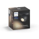 Philips LED Erweiterungsspot Hue White Ambiance Schwarz 5,5W GU10 250lm 2200-6500K Dimmbar App Amazon Alexa & Google Home