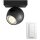 Philips LED Strahler Buckram Hue White Ambiance Schwarz 5,5W GU10 250lm 2200-6500K Dimmbar App Amazon Alexa mit Dimmschalter