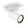 Philips Wand- & Deckenstrahler Spot Pongee Weiß max. 5,5W GU10 ohne Leuchtmittel schwenkbar