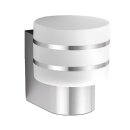 Philips LED Außenwandleuchte Hue Edelstahl IP44 9,5W E27 806lm warmweiß 2700K Dimmbar App Amazon Alexa & Google