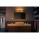 Philips LED Spiegelleuchte Adore Hue White Ambiance Chrom IP44 40W 2400lm 2200-6500K Dimmbar mit Dimmschalter