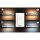 Philips LED Spiegelleuchte Adore Hue White Ambiance Chrom IP44 40W 2400lm 2200-6500K Dimmbar mit Dimmschalter