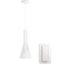 Philips LED Pendelleuchte Hue White Ambiance Explore 9W E27 806lm 2200-6500K Dimmbar App Amazon Alexa mit Dimmschalter