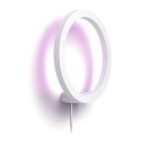 Philips LED Wandleuchte Hue White & Colour Ambiance Sana 20W 1500lm RGBW 2000-6500K Dimmbar Amazon Alexa & Google
