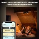 Philips LED Strahler Hue White Ambiance Runner Weiß 2 x 5W GU10 700lm 2200-6500K Dimmbar App Amazon Alexa mit Dimmschalter