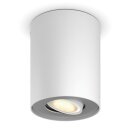 Philips LED Aufbauleuchte Hue White Ambiance Pillar Weiß 5W GU10 350lm 2200-6500K Dimmbar App Amazon Alexa & Google