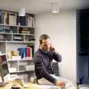 Philips LED Aufbauleuchte Hue White Ambiance Pillar Weiß 5W GU10 350lm 2200-6500K Dimmbar App Amazon Alexa & Google