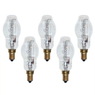 5 x Philips Halogen HalogenA Pro BTT 60W E14 klar Röhre Glühbirne 60 Watt