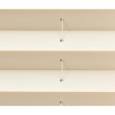 Liedeco Klemmfix Plissee, für Fenster & Tür, 80 cm x 200 cm, Caffe Latte PX001