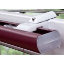 Liedeco Klemmfix Plissee, für Fenster & Tür, 80 cm x 200 cm, bordeaux PX001