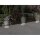 Ranex LED Solar Bodenleuchte Einbauleuchte Outdoor mit Leuchtrand rund Ø13cm Dämmerungsschalter