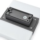 LED Außenwandleuchte Anthrazit Up/Down eckig IP54 10,5W 640lm warmweiß 3000K