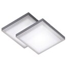 2 x Smartwares LED Schranklicht Unterbau Silber 2 x 3W...