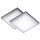 2 x Smartwares LED Schranklicht Unterbau Silber 2 x 3W 150lm warmweiß 2700K 120°